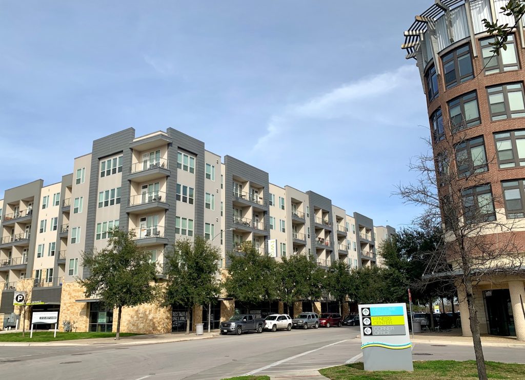 5-over-1 style apartment buildings in Austin, Texas By Sk5893